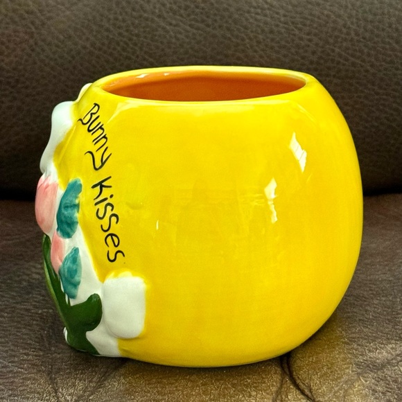 Bunny Kisses - Blue Sky Clayworks Ceramic Easter Mug - Picture 11 of 12